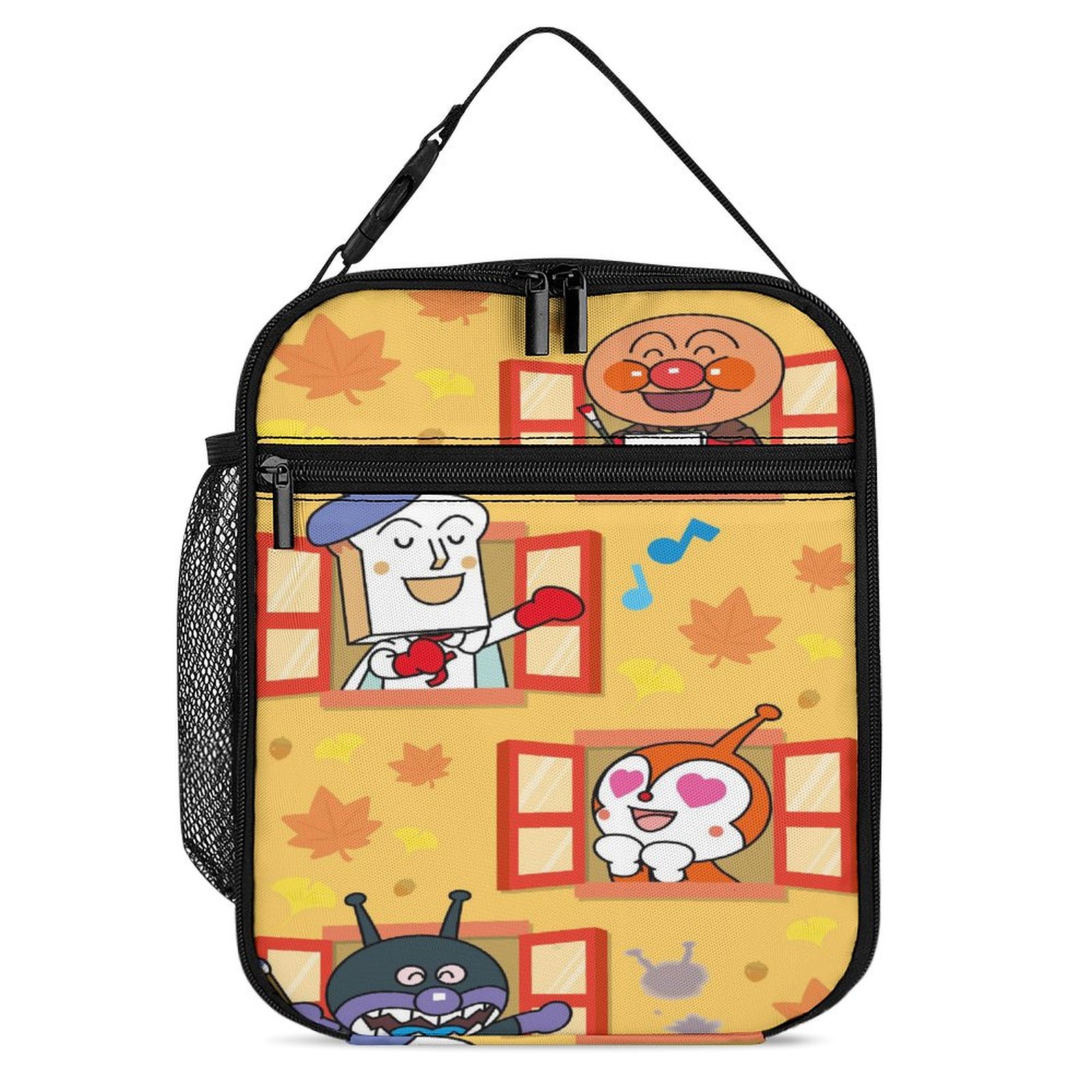 Anpanman Portable Insulated Lunch Bag for Kids Mens Womens Adults Anime