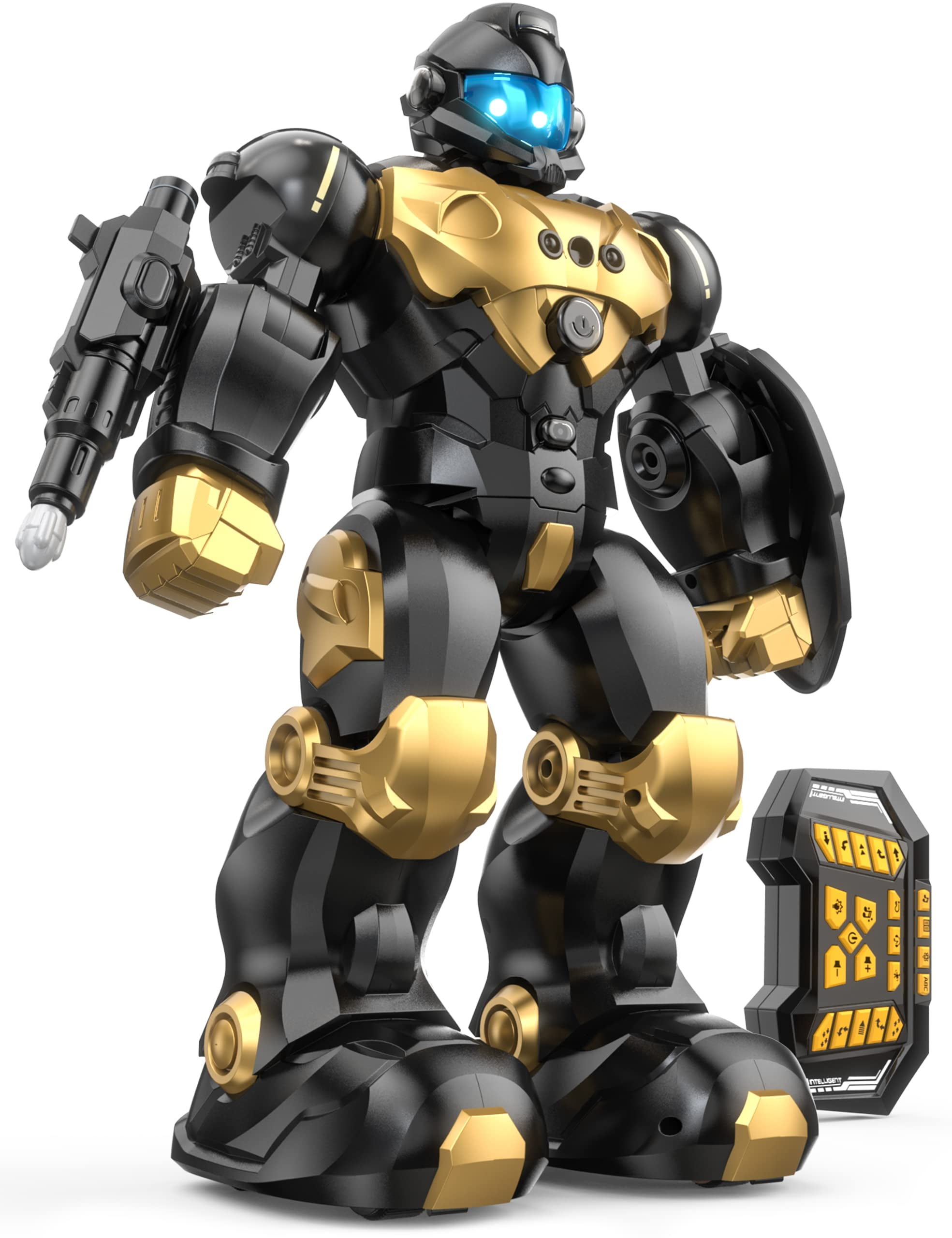 Anpro RC Robot Toys for Kids, Programmable RC Robot Rechargeable Smart ...