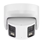 Anpviz 4K PoE Wide Angle Panoramic 180  IP Dual-Lens Camera, 4K, with Human/Vehicle Detection, Starlight Sensor, Two Way Talk, Full Color,AcuSense Pro POE Camera