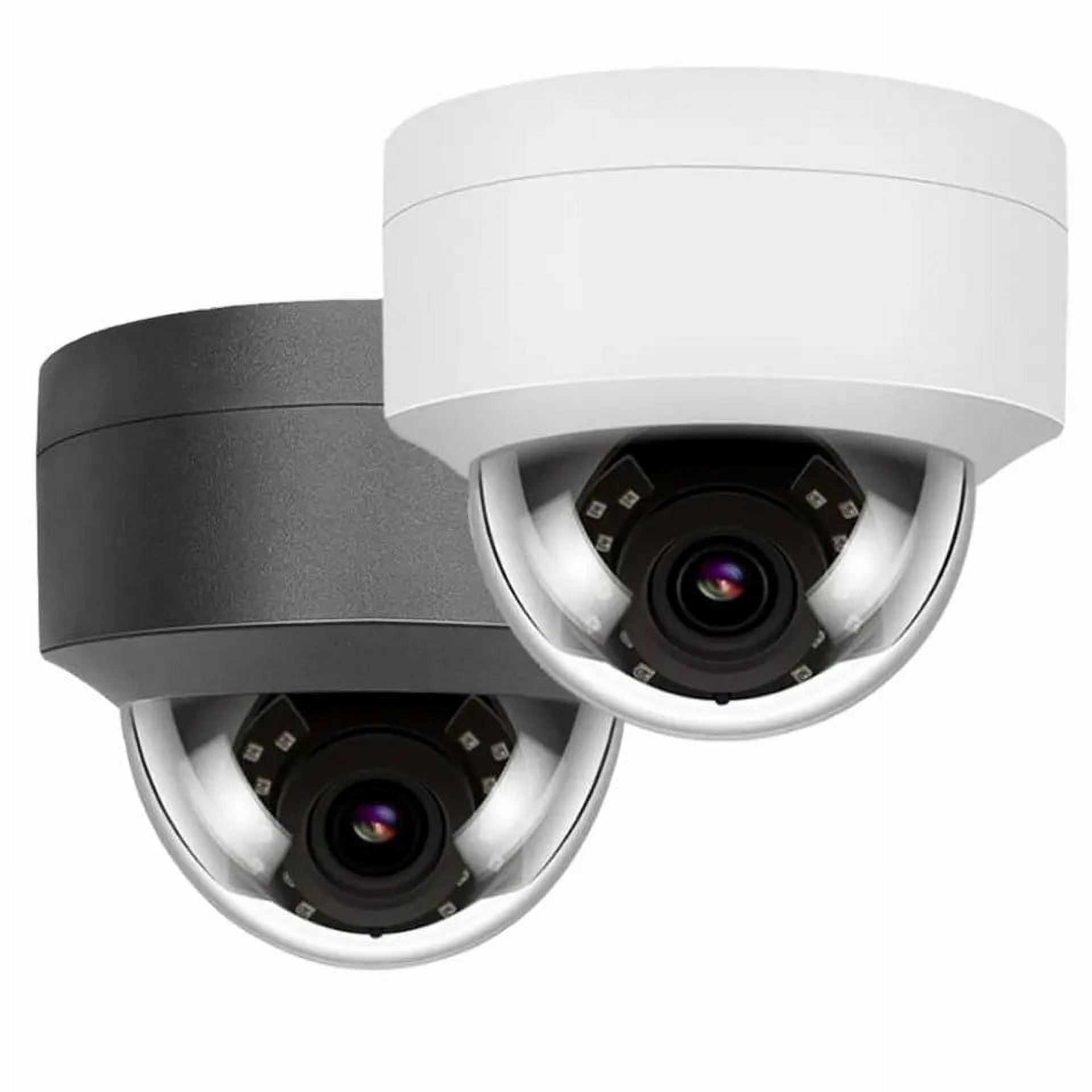 Anpviz 5MP PoE IP Dome Camera with Audio/Mic, IP Security Camera Outdoor or Indoor, IR Night Vision, IP66 Waterproof, 2.8mm Lens, 24/7 Recording, AI Human Detection（2PC）