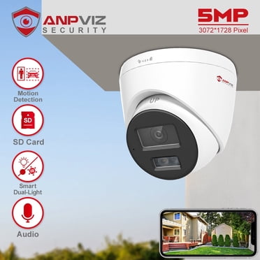 16-Camera Outdoor Security System With Night Vision And AI – SureVision PoE NVR