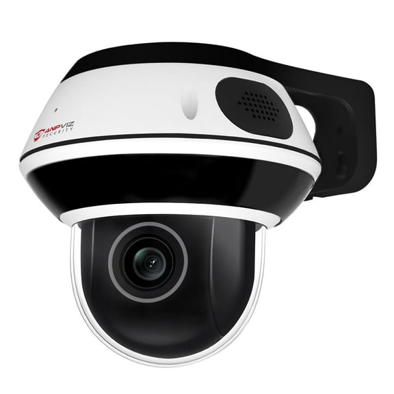 Anpviz 8MP PTZ IP Dome Camera Smart Night vision Outdoor Security 5X Optical Zoom Motion Detection 2.0 Two-Way Audio SO*NY IMX415( 1/2.8)