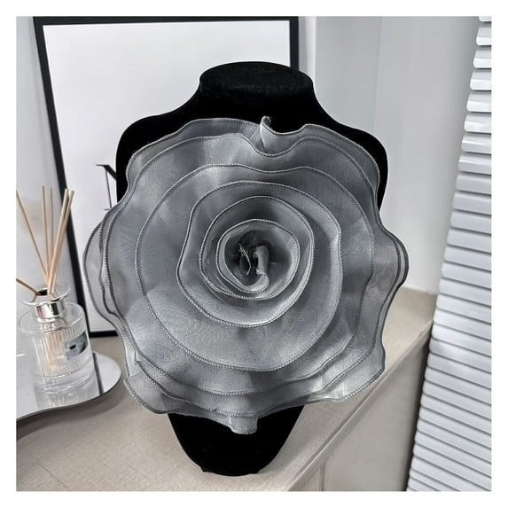 Anqbci 3D Flower Applique Corsage Clothing Patch DIY Stitching Wedding Party Accessory