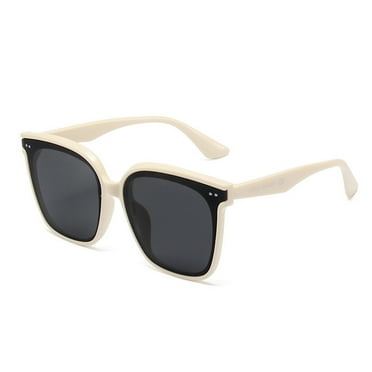Anqbci Adult Sunglasses Square Retro Large Frame Ultra-Light Classic Sun-Resistant for Vacation