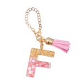 Anqbci Cup Chain Shiny Glitter Sequins Initial Shape Pendant Tumbler