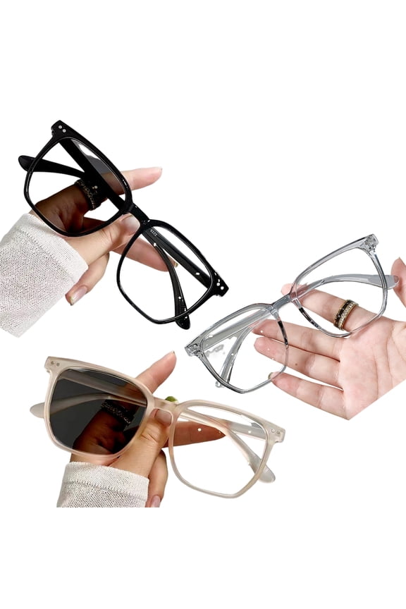 Unisex Summer Sunglasses Retro Color-changing PC Lens Anti-UV Block Sunlight Outdoor
