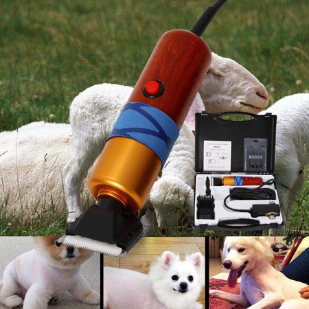 Anqidi 200W Electric Sheep Clipper Kit Goat Wool Shears Farm Pet Dog Cat Animal Grooming Trimmer Machine