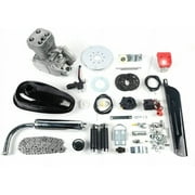 Anqidi Full Set 100CC 2-Stroke Bicycle Engine Kit Gas Motorized Motor Bike Modified Set Electric Bicycle Conversion Kit Complete Gasoline Engine Motor Kit