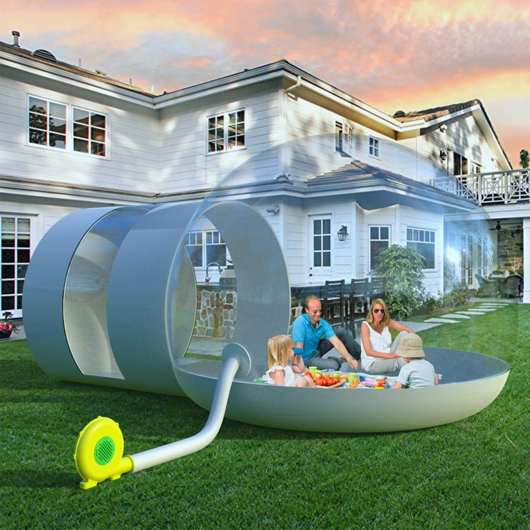 Anqidi Inflatable Bubble Tent Luxury Single Tunnel Transparent Eco
