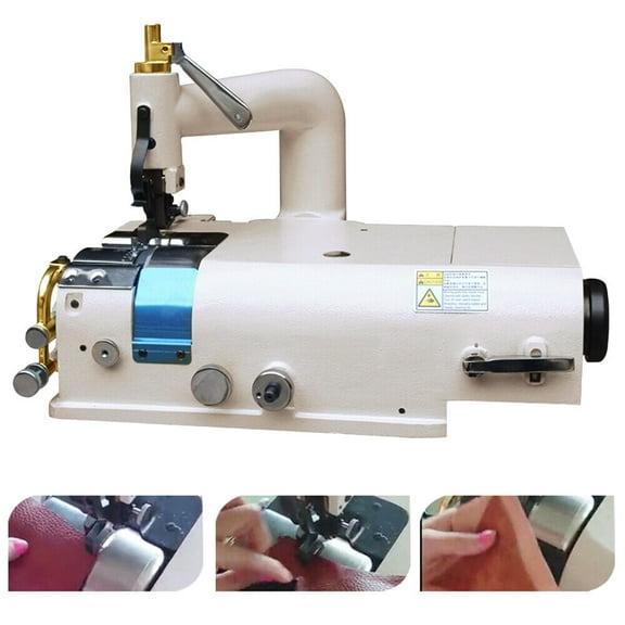 Anqidi Leather Skiving Machine SM-801 Industrial Electric Leather Peeling Machine Bag Leather Edge Skiver Peeler Head Leather Thinning Shovel Skin Cutter Tool 1200Rpm 50mm