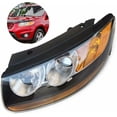 thumbnail image 2 of Right Passenger Side Headlight Assembly For 2003-2006 Hyundai Santa Fe - Halogen, DOT 2 of 9