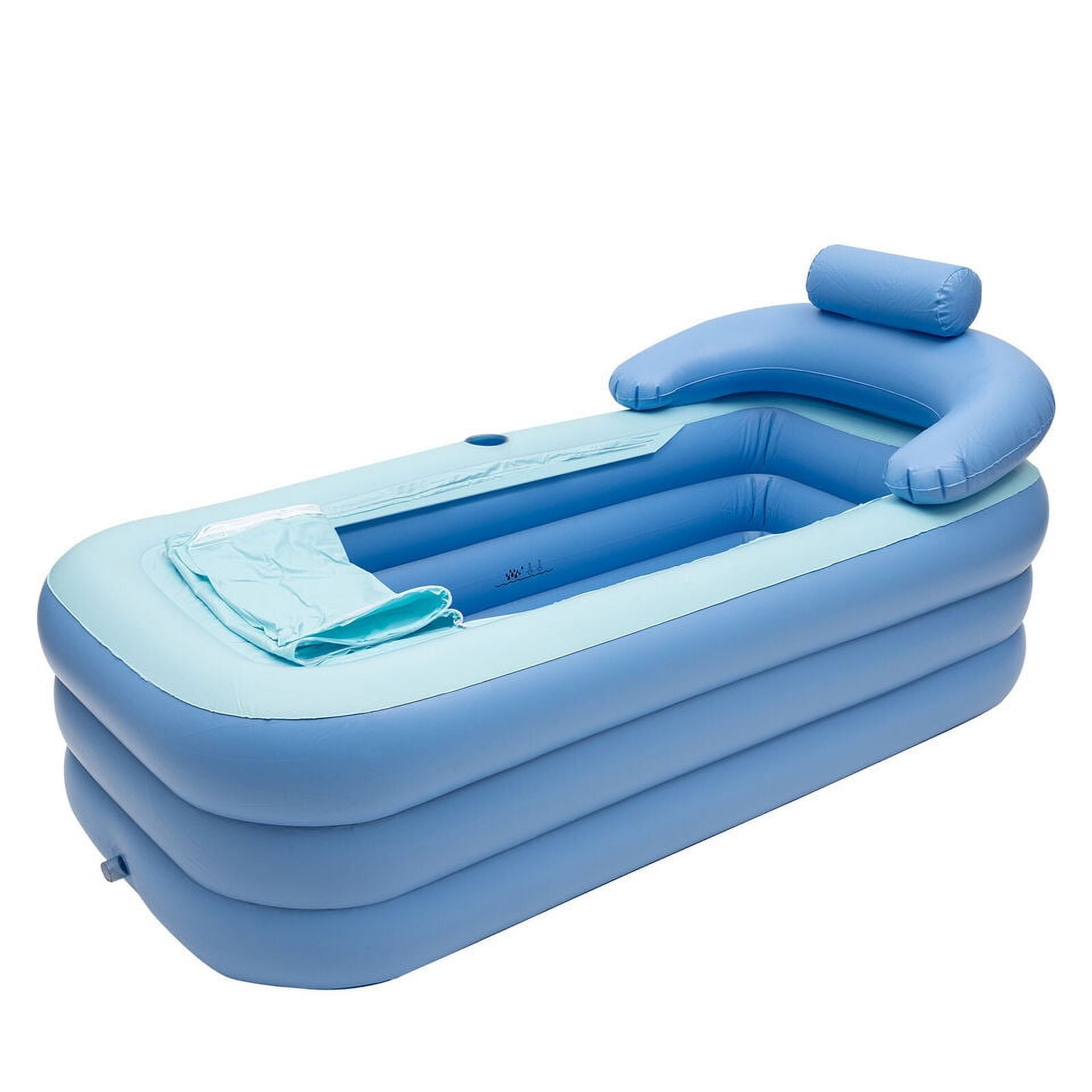 Anqidi Portable Adult Spa PVC Inflatable Bath Tub Blow Up Bathtub ...
