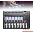 thumbnail image 1 of Anqidi Professional 12 Channel Live Studio Audio Mixer USB Mixing Console Pro Audio Equipment Musical Instruments CT-120S, 1 of 12