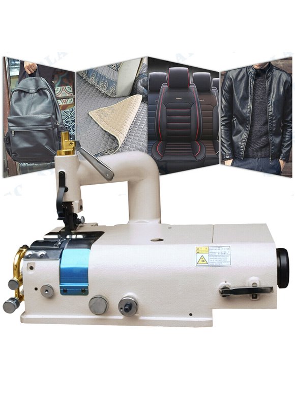 Electric Leather Skiving Machine 600W - Professional Edge Thinner & Splitter With 3 Presser Feet, For DIY & Shoe Making