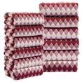 thumbnail image 1 of Beartech 12 Piece Hand Towels Set,Microfiber & Less Lint Bathroom Hand Towels, Ultra Soft And Highly Absorbent 600GSM Quick Dry Bath Towels For Bathroom,Gym,Hotal,Spa,Travel-Wine Red, 1 of 9