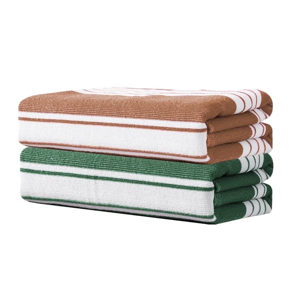 Beartech 2 Pack Oversized Microfiber Beach Towel, 30x60 inches Super Absorbent Quick Dry Camping Travel Towels Lightweight Outdoor Large Swim Towel for Adults