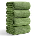 thumbnail image 1 of Beartech 4 Pack Microfiber Bath Towels Set - 4 Bath sheet,Soft Family Towel, Highly Absorbent, Quick Dry & Less Lint Shower towel for Bathroom, Hotel-Olive, 1 of 7