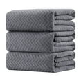 thumbnail image 1 of Beartech 3 Pack Microfiber Bath Towel Set Soft & Quickly Dry Bathroom Towel,Super absorbent Plush Bath Sheet Towel Oversized Towels Hotel Shower Towel-Dark Gray, 1 of 10