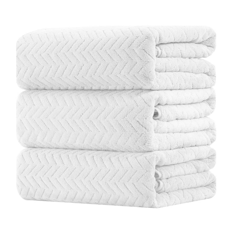 Beartech 3 Pack Microfiber Bath Towel Set Soft & Quickly Dry