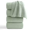 thumbnail image 1 of Beartech 4 Pack Microfiber Bath Towels Set - Soft Towels, Highly Absorbent Bathroom Towels, Quick Dry & Less Lint Shower towel for Bathroom, Hotel, Spa-Light Green, 1 of 9