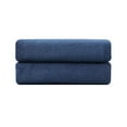 thumbnail image 1 of Beartech Towel Set-2 Pack Hand Towel Set Soft Fluffy Microfibers Absorbent Quick Dry Plush Hand Towel Bathroom Set Collection Spa & Hotel Luxury Towels,Navy Blue, 1 of 8
