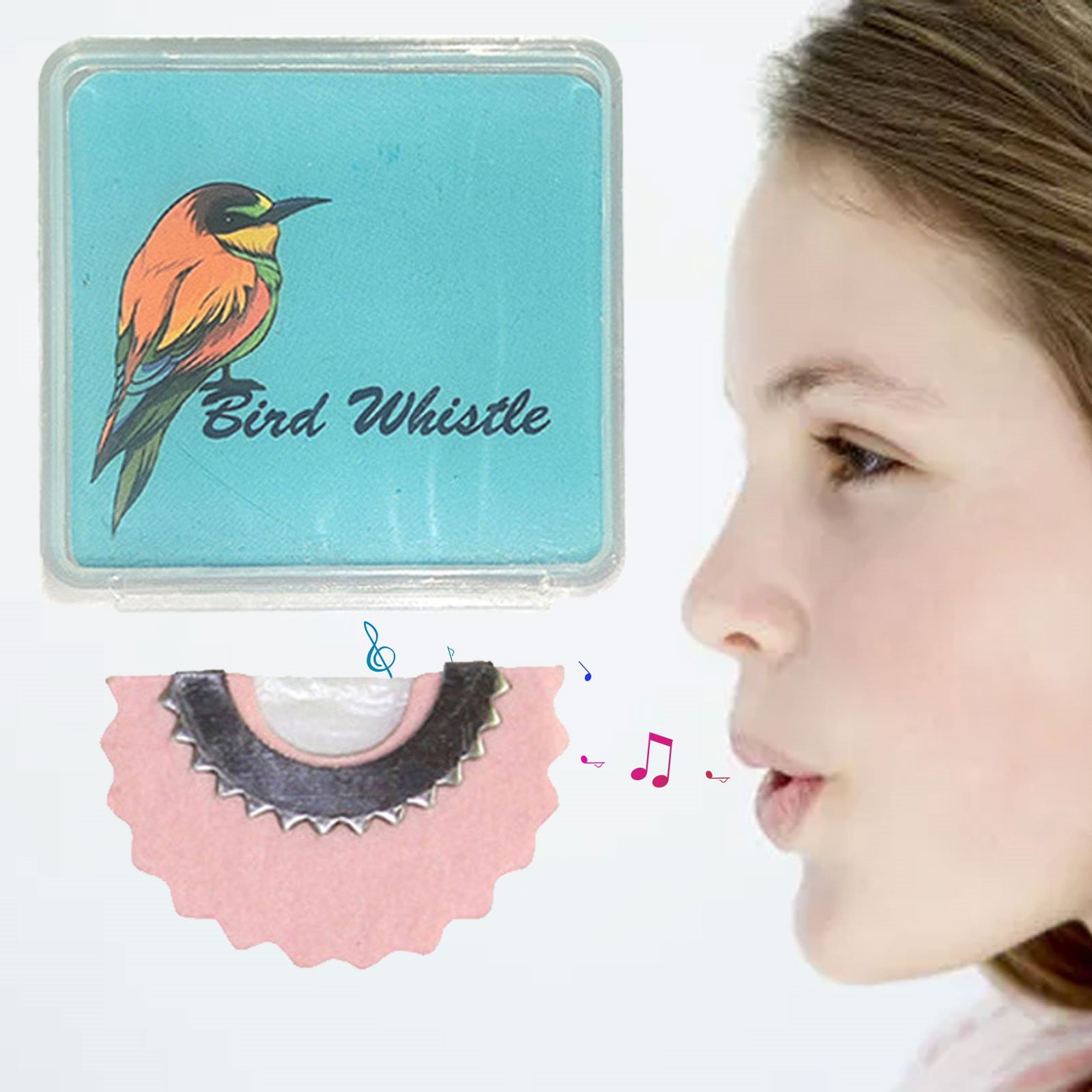 Anriop Training Whistles Bird Whistle Fun Bird Tongue Whistle Warbler