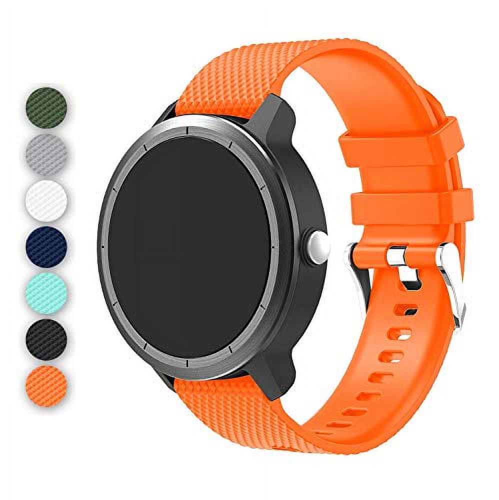 Anrir Vivoactive 3 Watch Band, 20mm Silicone Bands for Garmin