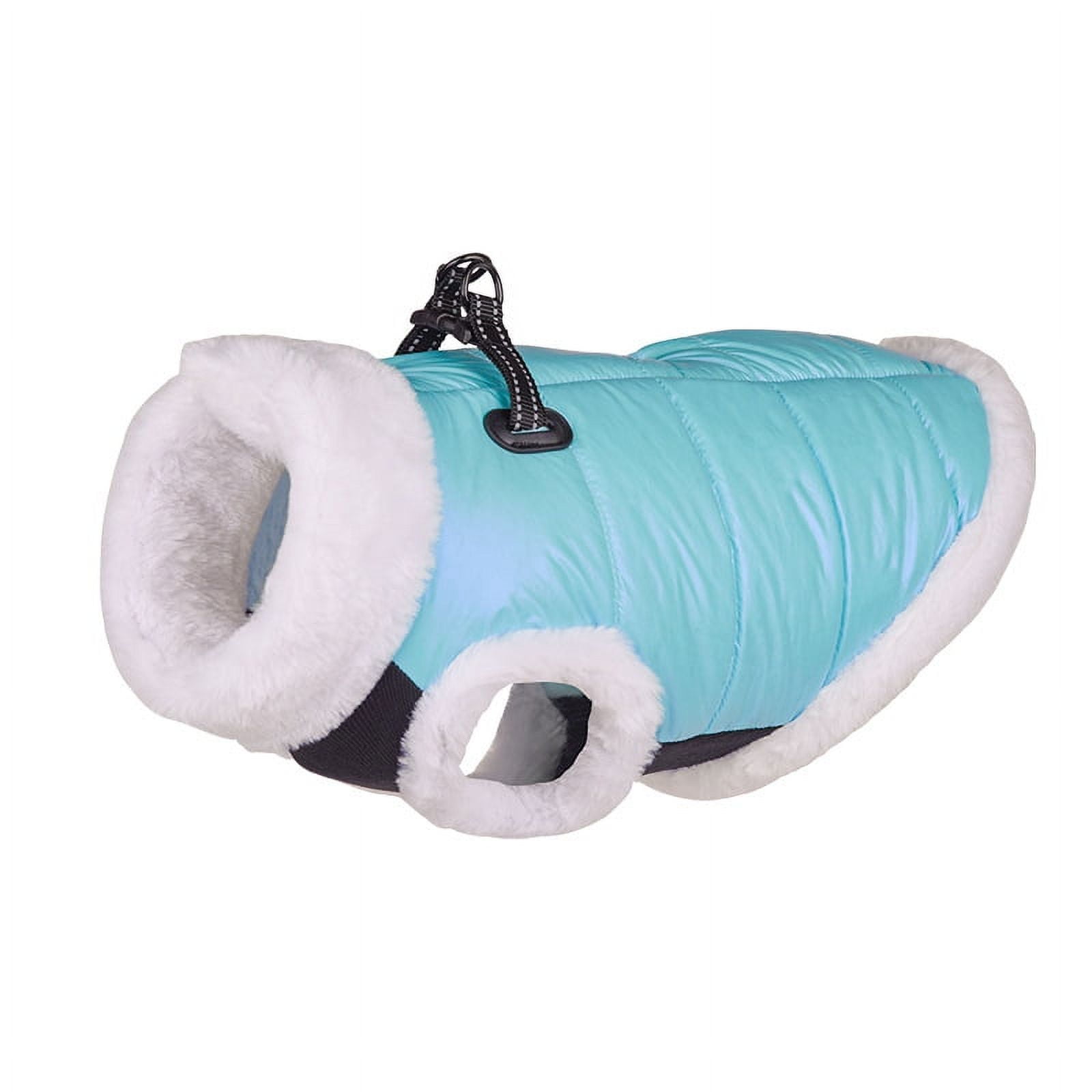 AnsFind Warm Dog Coat Reflective Adjustable Dog Jacket Dog Winter Coat