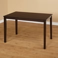 thumbnail image 1 of Ansa Dining Set Table, Espresso (Component), 1 of 1