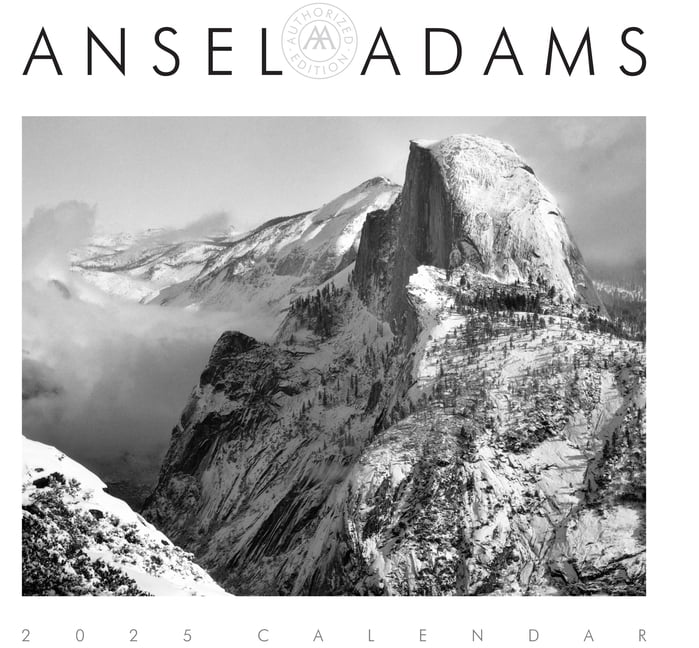 Ansel Adams 2025 Wall Calendar Authorized Edition 13Month Nature