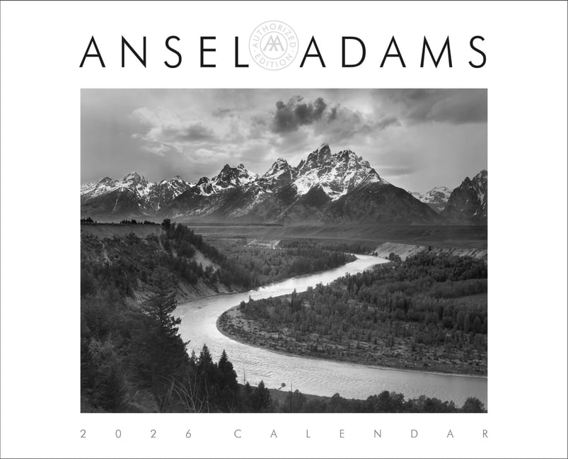 Ansel Adams 2026 Wall Calendar: Authorized Edition (Monthly Calendar), (Paperback)