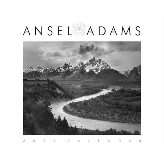 Ansel Adams 2026 Wall Calendar: Authorized Edition (Monthly Calendar), (Paperback)