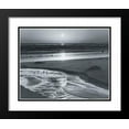 thumbnail image 1 of Ansel Adams Framed and Double Matted Art Print 20x23 "Birds on a Beach", 1 of 3
