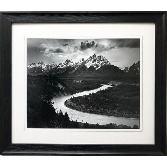 Ansel Adams "Tetons/Snake River" Custom Framed NEW lithograph Generic