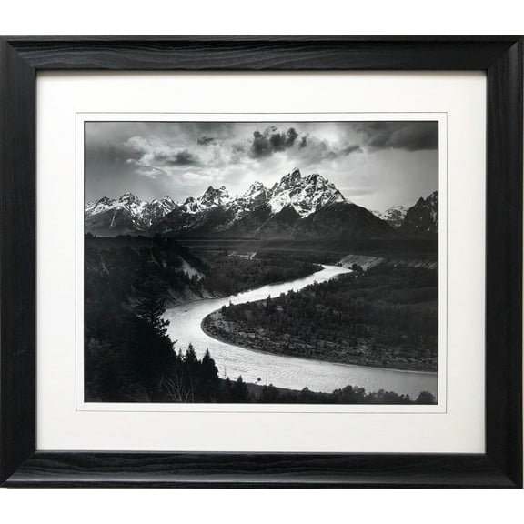 Ansel Adams "Tetons/Snake River" Custom Framed NEW lithograph Generic