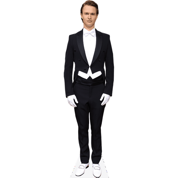 Ansel Elgort (Gloves) Lifesize Cardboard Cutout Standee