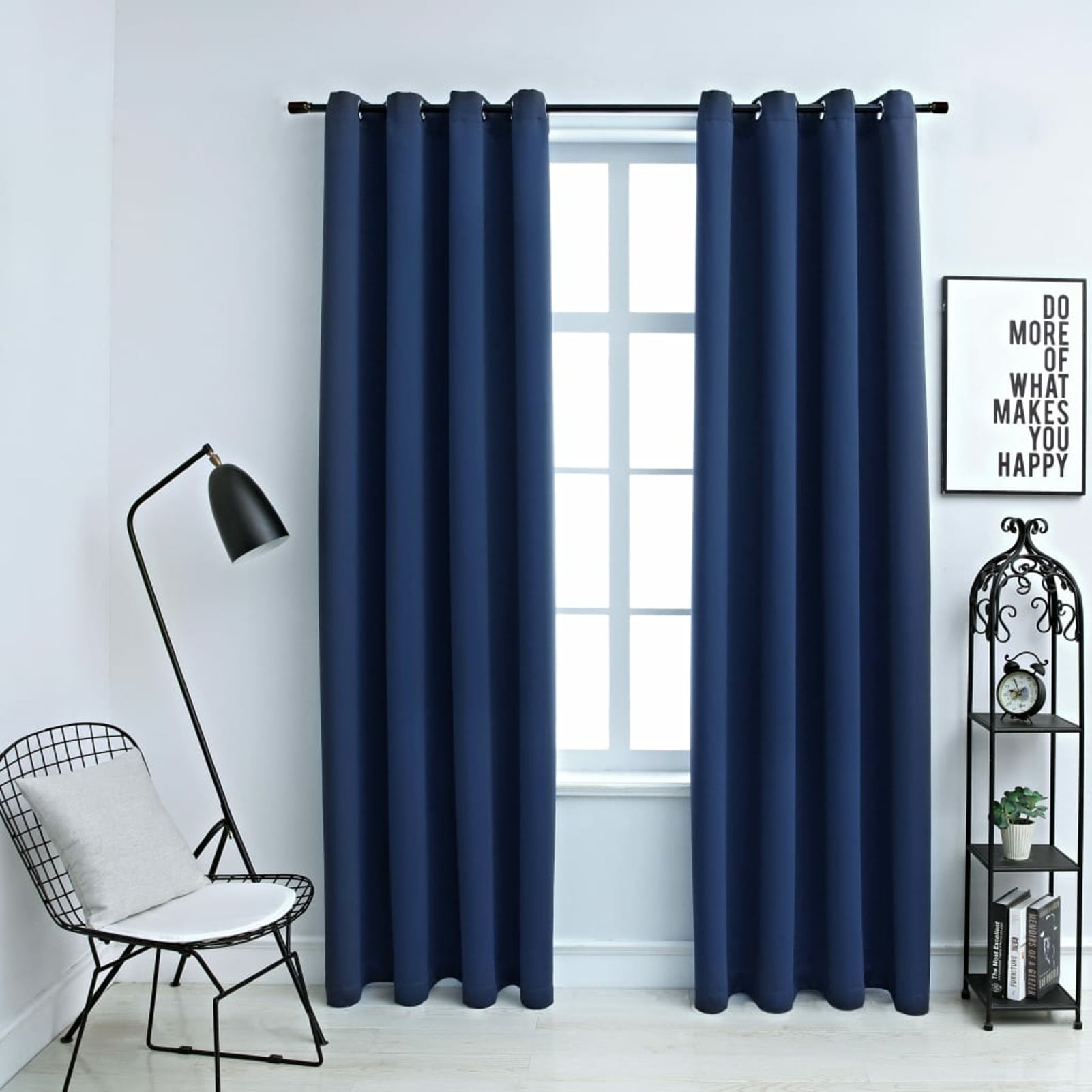 VELOUR THERMAL CURTAINS – RING TOP LUXURIOUS INTERLINING – 300gsm