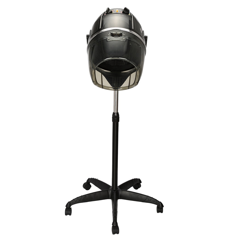 Professional Adjustable Stand Up Hood Hair Dryer with Rolling Base