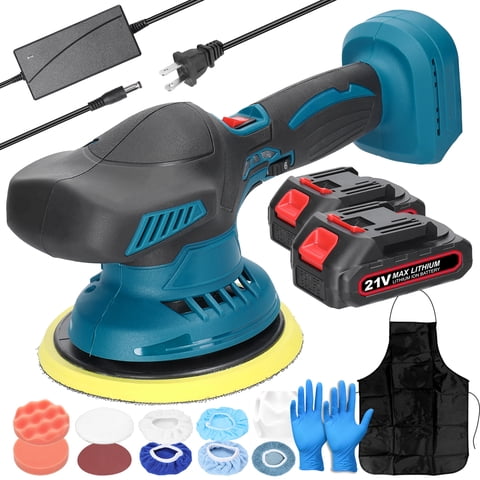 Anself Car Paint Buffers Polisher, 6 Variable Speed Sander, 6 inch 155mm Car Polisher High Efficient Auto Waxing Polishing Machine
