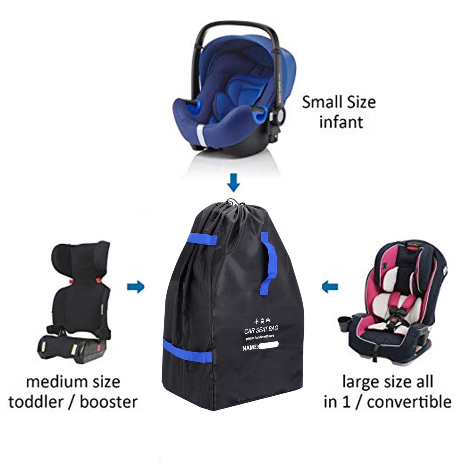 Best car seat gate check cheap bag