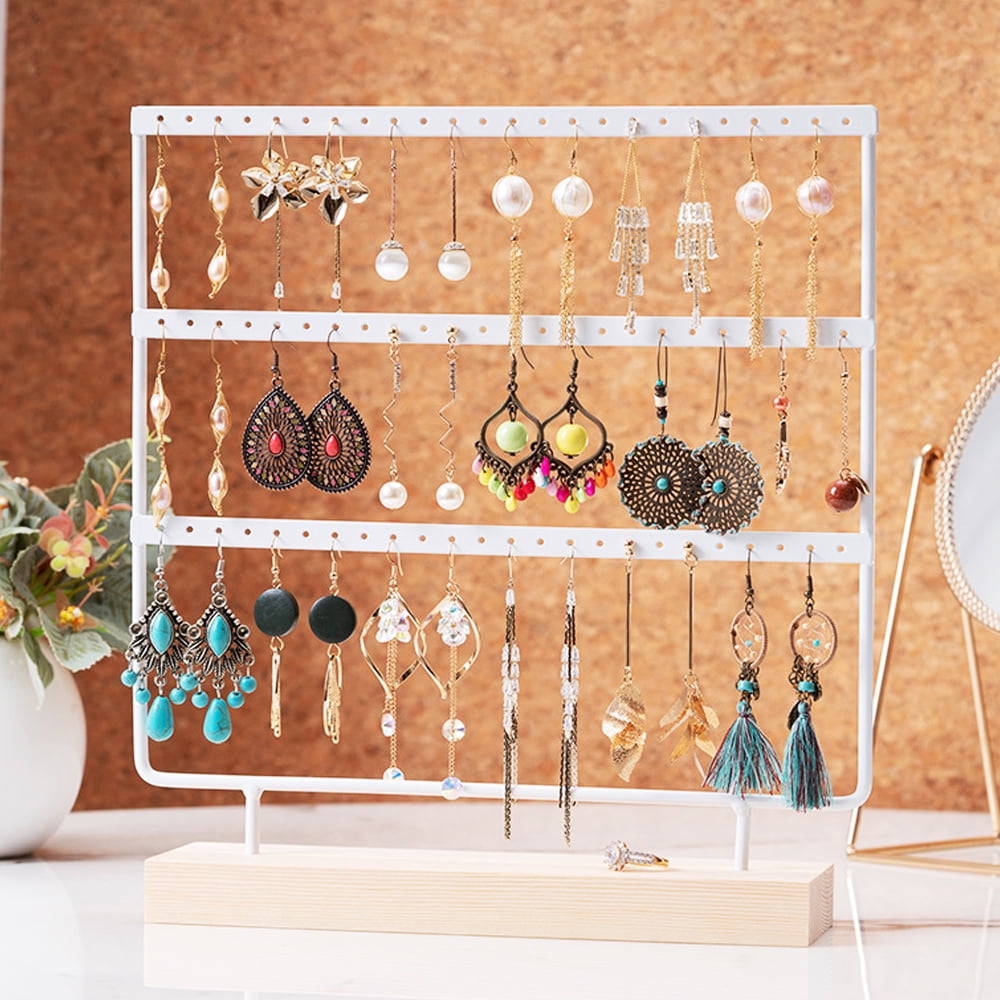 810-Pcs Earring Display Cards, Earring Holder Cards for Selling, Marble