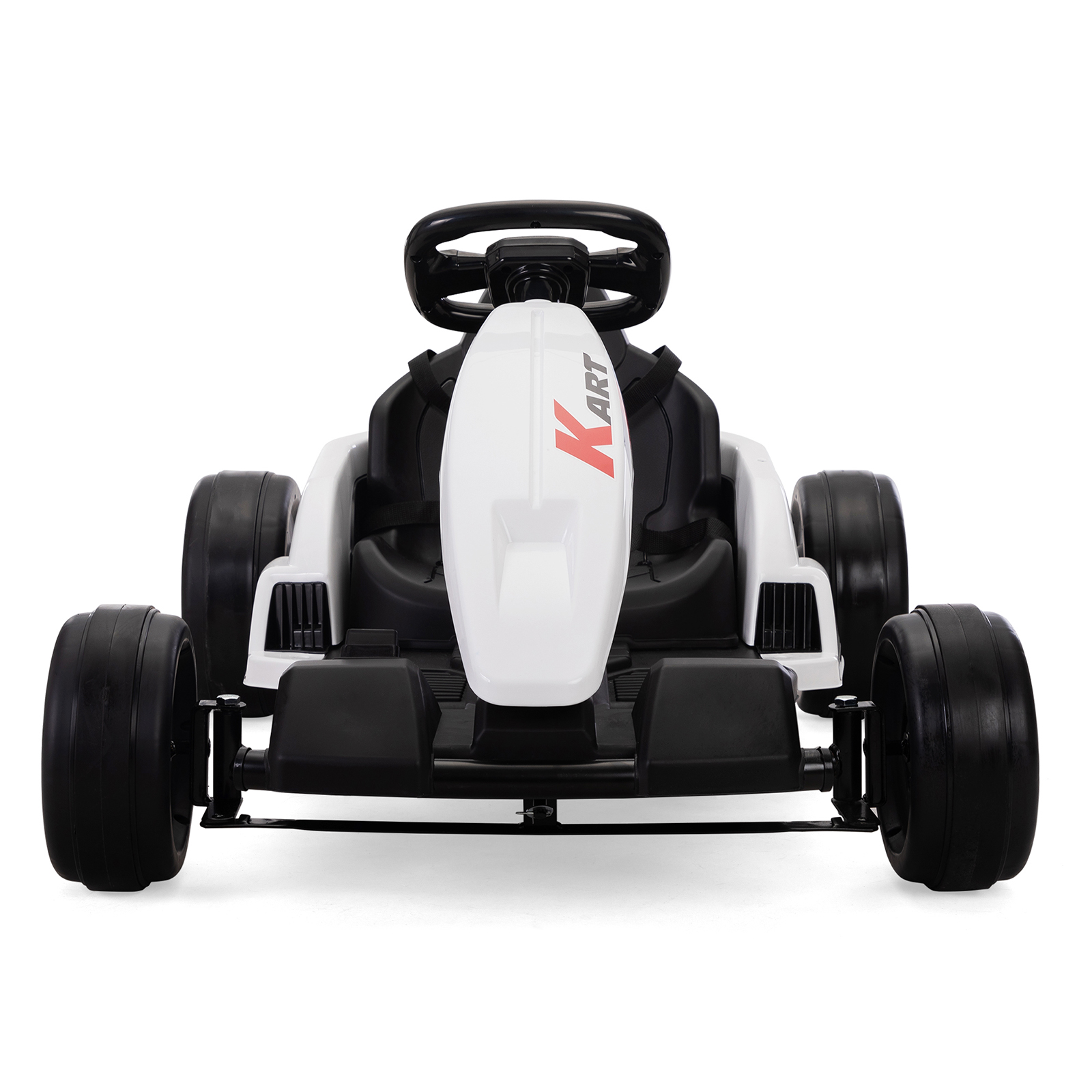 Anself Electric GoKart , Kids Racing Car, Ride On Toy with MP3 for Kids