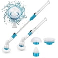 thumbnail image 1 of Anself Electric Spin Scrubber,Cordless Cleaning Brush with 3 Heads & Extension Handle Power Shower Scrubber for Bathroom Kitchen Tile Floor, 1 of 10