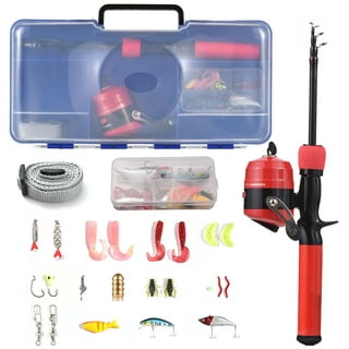  Red Lure Rod Fishing Reel Combination, Rod Reel Combos, Bait  Bass Rod and 13BB Fishing Reel Set, Carbon Fiber Portable Rod, Foldable Trout  Fishing Rod, Pescal 1.8m-2.7m ZYHYD : Sports 