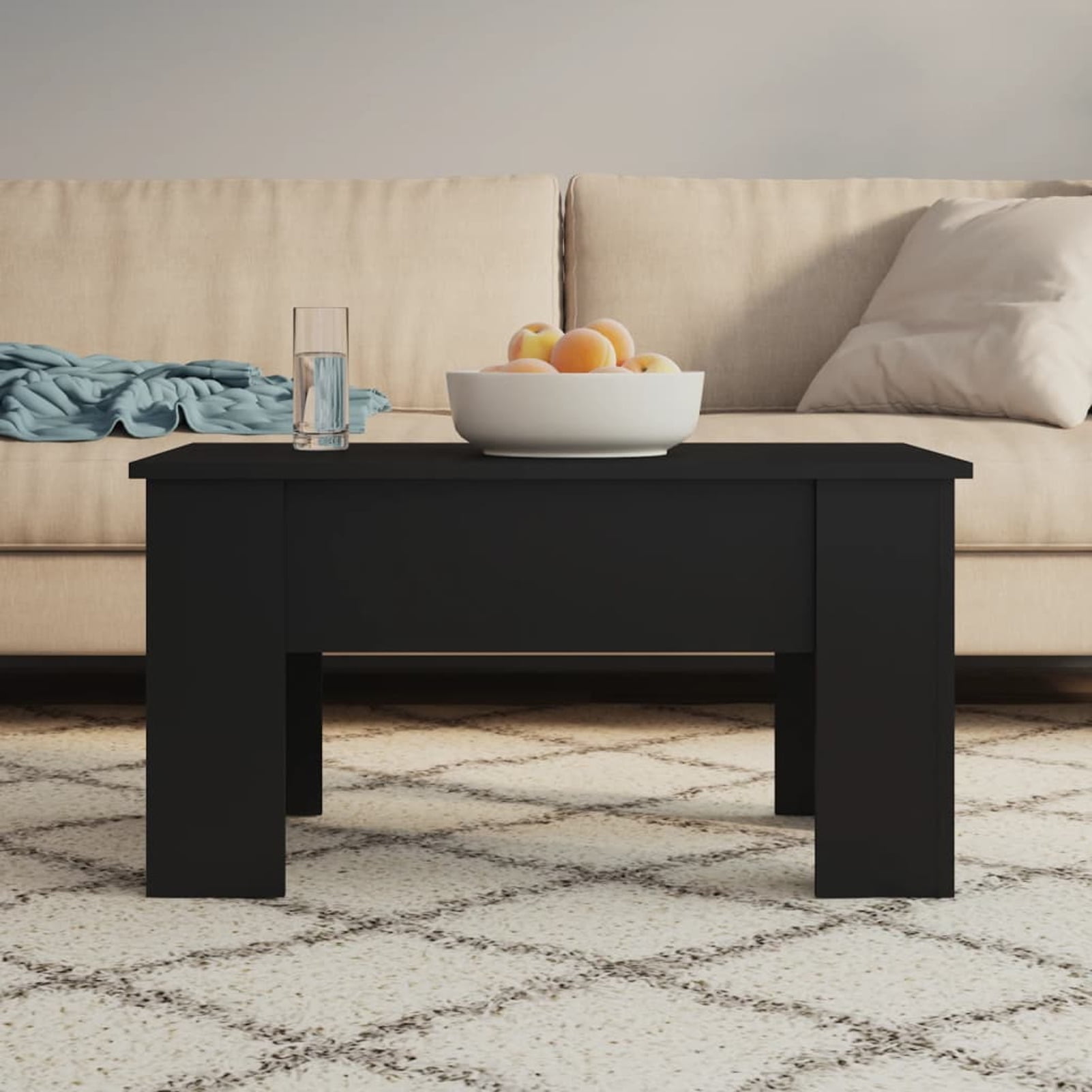 Anself Lift Top Coffee Table with Hidden Storage Compartment