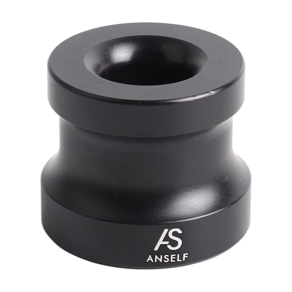 Anself Men's Aluminum Shaving Razor Holder Mini Stand Base Space-Saving Shaving Tool (1.5 x 1.26 inches / 3.8 x 3.2 cm)
