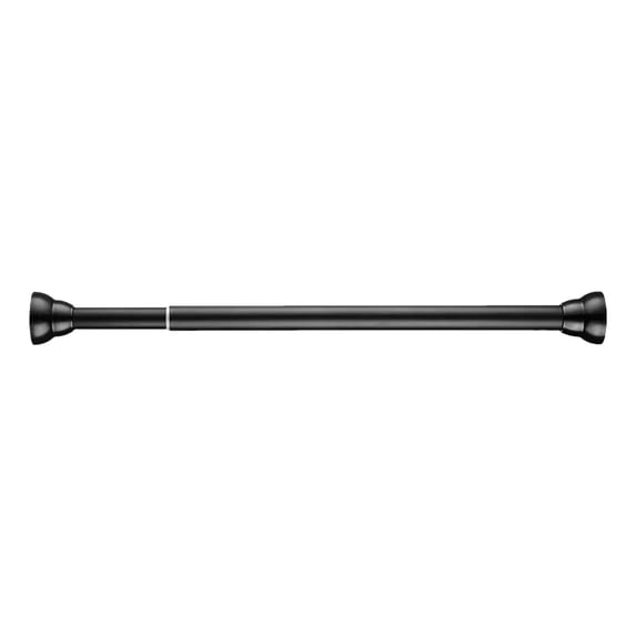 Anself Spring Tension Curtain Rod 12 to 18 Inch Expandable Curtain Rod No Drilling No Rust Bath Closet Hanging Pole for Windows or Shower Bathroom