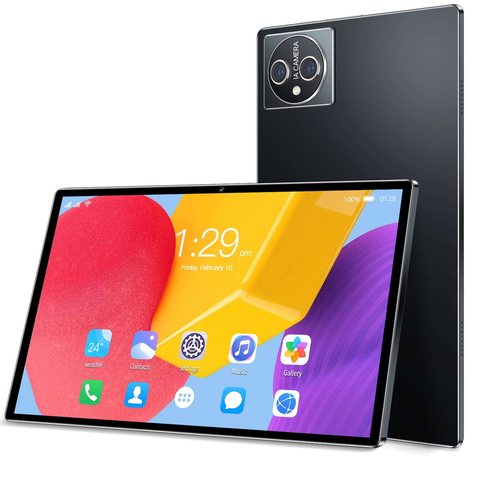 Anself Tablet 10.1 inch Screen 5G Calling, 10 Core MTK6797 Processor