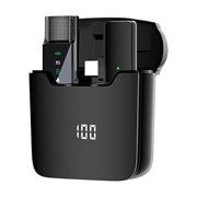 Anself Wireless Lavalier Microphone, Noise Reduction, Omnidirectional Mic for Android Smartphone Tablet, YouTube Facebook Live Streaming