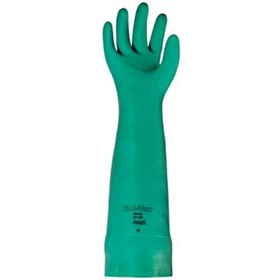 Ansell 012-37-185-7 117298 7 Sol-Vex-Unsupported Nitrile Line-Gloves